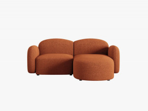 Coltar 3 locuri Blair chenille L194 cm - Img 8