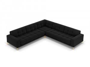 Coltar 6 locuri Bali velvet/picioare gold – L256 x l256 x h75 - Img 10