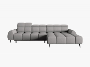 Coltar cu reglaj electric 5 locuri Alyse stofa L295 cm - Img 2