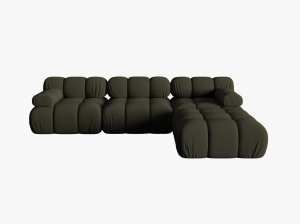 Coltar modular 4 locuri Bellis material 3D L282cm - Img 7