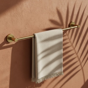 Cuier de baie 5601 Leo Brush Gold - Img 2