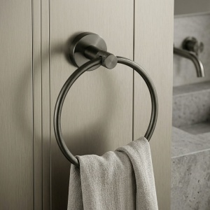 Cuier de baie Ring 6610 Modern Titan - Img 2