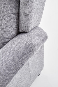 Fotoliu recliner cu functie de masaj Agustin M stofa gri - Img 9