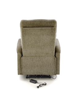 Fotoliu recliner Jamal stofa olive H105 cm - Img 4
