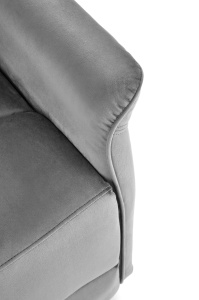 Fotoliu recliner Semir velvet gri H108 cm - Img 10