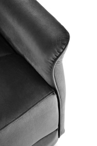 Fotoliu recliner Semir velvet negru H108 cm - Img 10