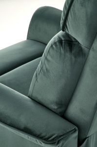 Fotoliu recliner Semir velvet verde H108 cm - Img 11