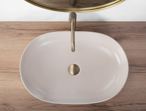 Lavoar Cleo bej mat L60,5 cm - Img 3