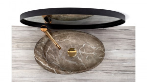 Lavoar Roxy B Stone ceramica sanitara - 49 cm - Img 4
