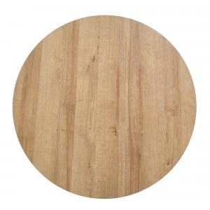 Masa de cafea Camila stejar auriu/negru ø80/h41 cm - Img 3