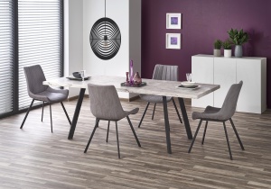 Masa extensibila MDF + metal Dallas - L 160-220 x l 90 x h 76 cm - Img 8