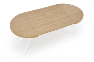 Masa extensibila Peroni stejar auriu/alb - L100-250 cm - Img 10
