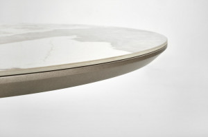 Masa extensibila Robinson marmura bej/cappuccino - L160-200 cm - Img 17