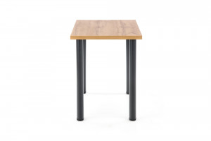 Masa Modex 2 stejar/negru L90 x l60 x H75 - Img 2