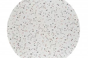 Masa rotunda Aramis terrazzo/alb ø120/h76 cm - Img 2