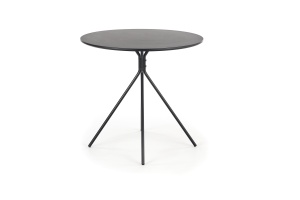 Masa rotunda Fondi negru – ø80 / h75 cm - Img 7