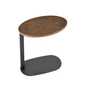Masuta de cafea Delphi nuc/negru - H58 cm - Img 11