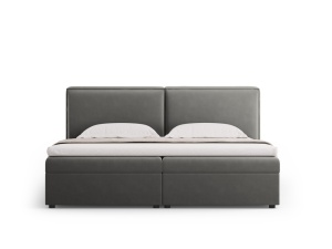 Pat boxspring Arendal 160x200 cm catifea - Img 2