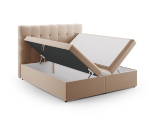 Pat boxspring Bali 180x200 cm catifea - Img 3
