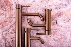 Robinet pentru lavoar Rea Lungo Brush Copper high - Img 4