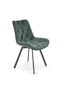 Scaun catifea K519 velvet verde - Img 6