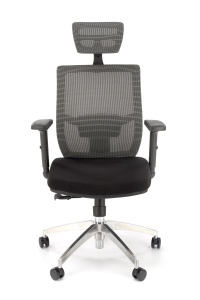 Scaun de birou Admiral negru gri - Img 5