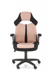 Scaun de birou Bloom roz/negru H120 cm - Img 10