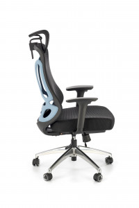 Scaun de birou Gilberto negru H129 cm - Img 6