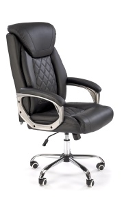 Scaun de birou Helder piele ecologica negru H120 cm - Img 7