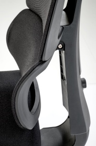 Scaun de birou Marcus negru H140 cm - Img 12