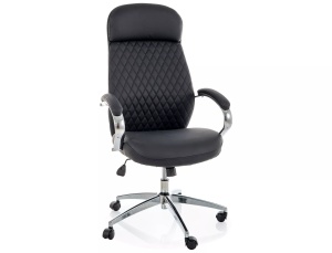 Scaun de birou rotativ Q-09 negru