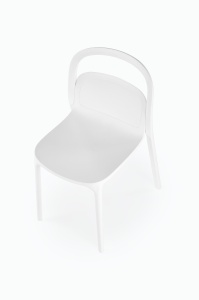 Scaun din plastic K490 alb - Img 13
