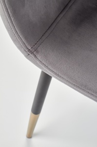 Scaun K379 velvet gri - Img 12