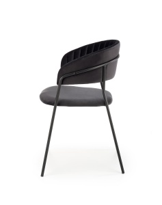 Scaun K426 Velvet Negru – l57 x A54 x H79 cm - Img 11