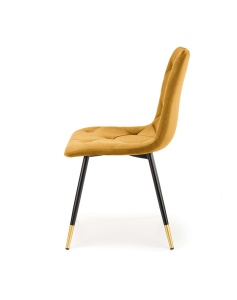Scaun K438 Velvet Mustariu – l45 x A50 x h86 cm - Img 7
