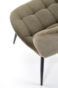 Scaun K548 stofa olive H84 cm - Img 8