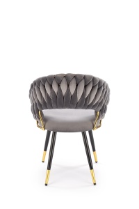 Scaun K551 velvet gri - Img 2