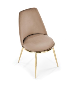 Scaun tapitat K460 – Bej/Gold - Img 6