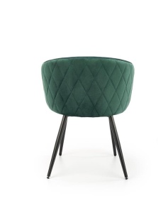 Set 6 scaune K430 velvet verde - Img 3