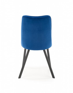 Set masa extensibila Bacardi L160-220 cm + 4 scaune K450 velvet bleumarin - Img 17