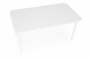 Set masa extensibila Florian alb/alb L160-228 cm + 4 scaune Clarion gri/alb Inari91 - Img 9