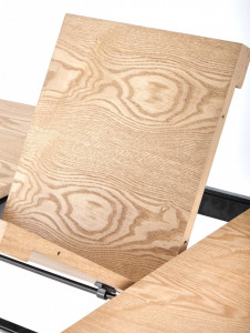 Set masa extensibila Veldon L160-200 cm + 4 scaune K443 velvet bleumarin - Img 9