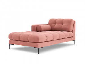 Sezlong tapitat Bali velvet/picioare negre – L185 x l102 x h75 - Img 4