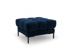 Taburet tapitat Bali velvet/picioare negre – L60 x l60 x h41 - Img 11