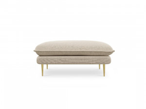 Taburet tapitat Vienna picioare gold – L100 x l80 x h43 cm - Img 5