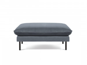 Taburet tapitat Vienna velvet/picioare negre – L100 x l80 x h43 cm - Img 13