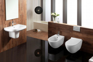 Vas wc suspendabil Carter 24cm N2 Rimless - Img 2