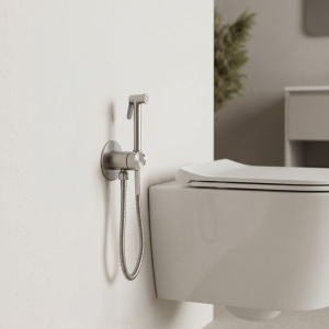 Baterie pentru bideu Rea Foster Brush Nickel - Img 6