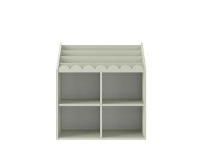 Biblioteca pentru copii Book Nook verde salvie H76 cm - Img 6