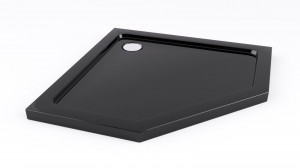 Cabina de dus DIAMOND BLACK MAT 80x80 cm - Img 6
